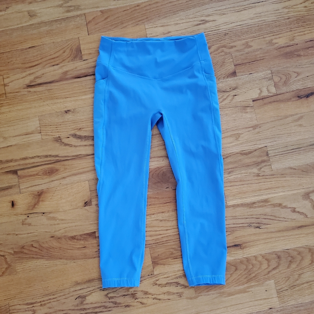 LULULEMON | BLUE All the Right Places High-Rise Crop 23" | 10